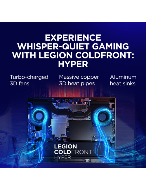 Lenovo Legion 5 15IRX10 | Eclipse Black | 15.1 " | OLED | WQXGA | 2560 x 1600 pixels | Glossy | Intel Core i7 | i7-14700HX | 32 