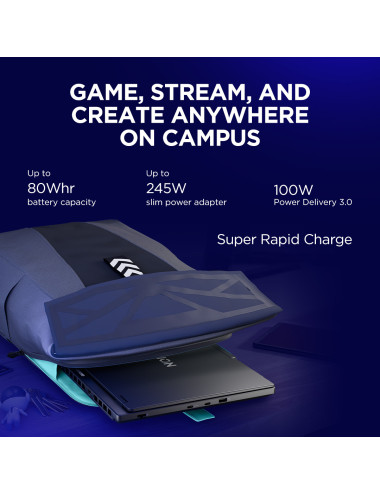 Lenovo Legion 5 15IRX10 | Eclipse Black | 15.1 " | OLED | WQXGA | 2560 x 1600 pixels | Glossy | Intel Core i7 | i7-14700HX | 32 