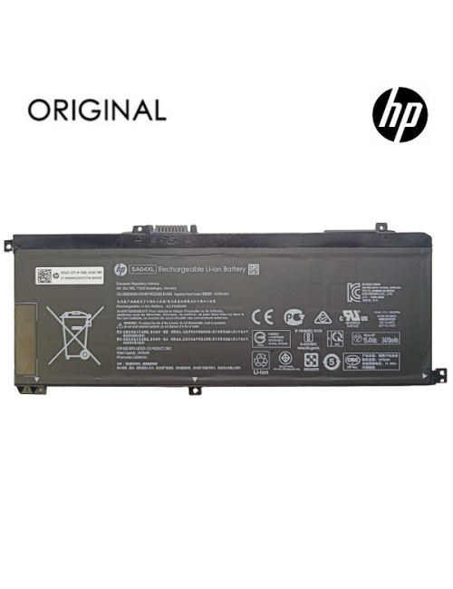 Notebook battery, HP SA04XL, 3470mAh, Original