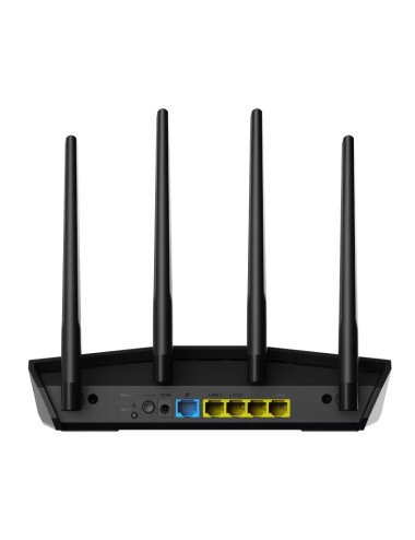 Wireless AX3000 Dual Band WiFi 6 | RT-AX57 | 802.11ax | 2402+574 Mbit/s | 10/100/1000 Mbit/s | Ethernet LAN (RJ-45) ports 4 | Me