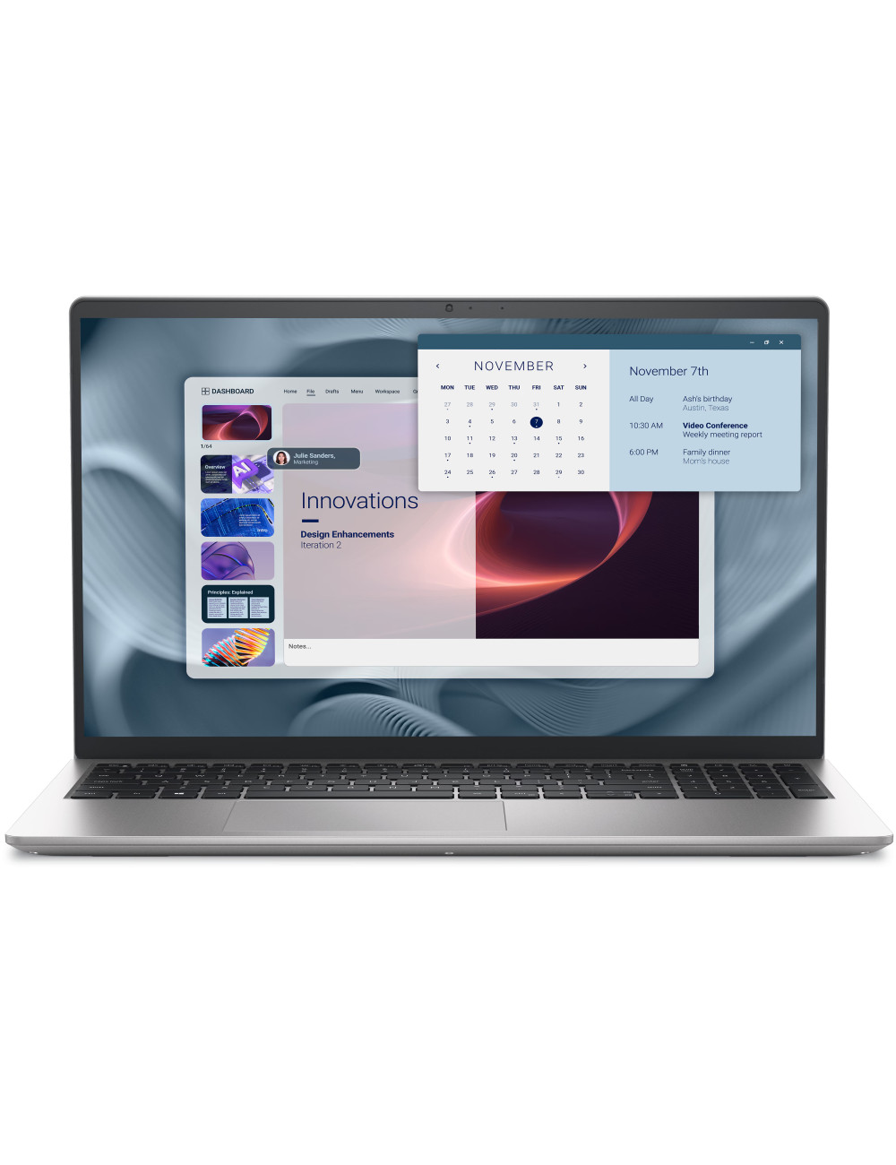 Dell Pro 15 Essential PV15250 | Platinum Silver | 15.6 " | WVA | FHD | 1920 x 1080 pixels | Anti-glare | Intel Core i7 | i7-1355