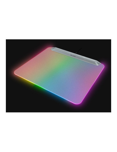 Razer RGB Gaming Mouse Mat | Firefly V2 Pro | Phantom White Edition