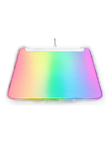 Razer RGB Gaming Mouse Mat | Firefly V2 Pro | Phantom White Edition