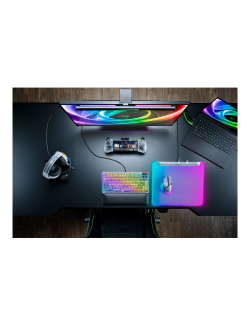 Razer RGB Gaming Mouse Mat | Firefly V2 Pro | Phantom White Edition