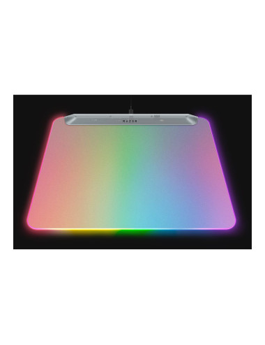 Razer RGB Gaming Mouse Mat | Firefly V2 Pro | Phantom White Edition