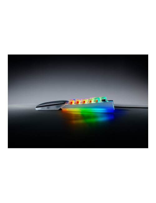 Razer Hot-swappable Mechanical Gaming Keyboard | BlackWidow V4 75% | Gaming Keyboard | Wired | US | Phantom White Edition | USB 