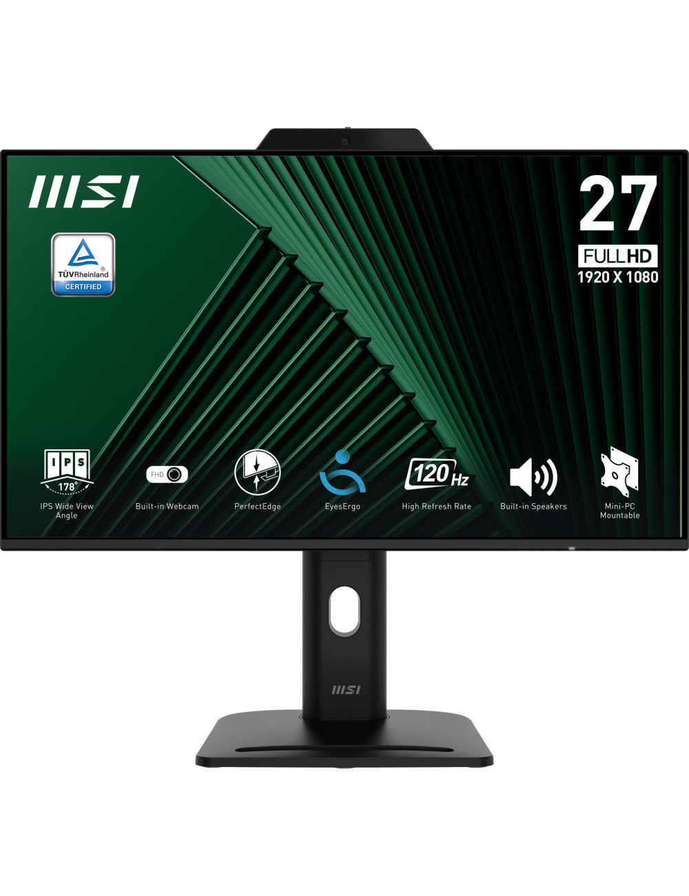 LCD Monitor|MSI|PRO MP272PMG|27"|Business|Panel IPS|1920x1080|16:9|120 Hz|Speakers|PROMP272PMG