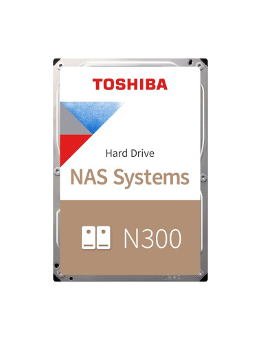 Toshiba Hard Drive | N300 NAS | 7200 RPM | 8000 GB | 512 MB