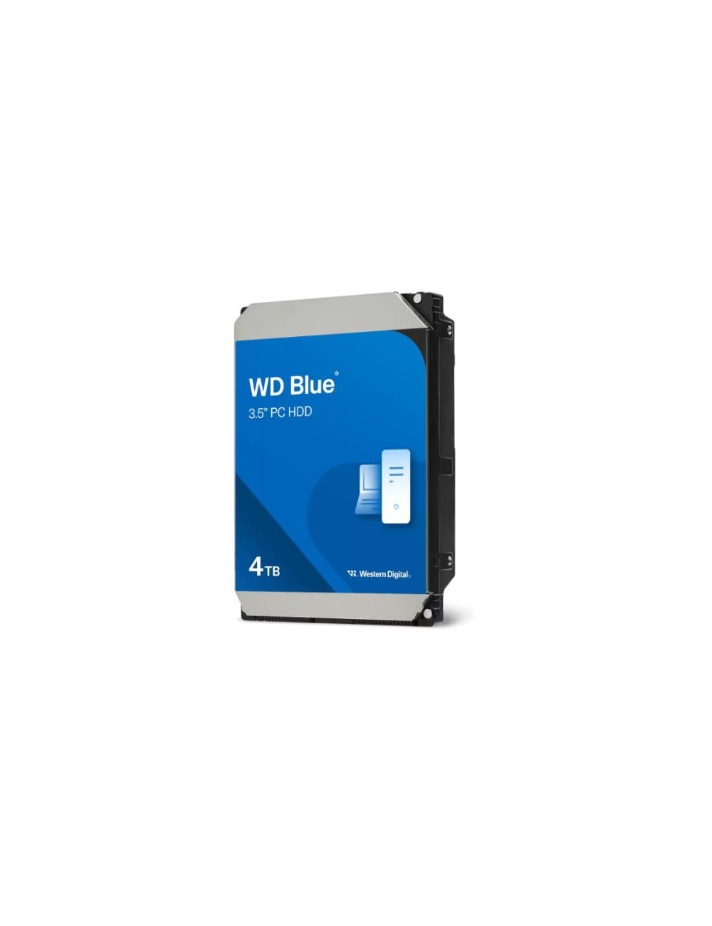 HDD|WESTERN DIGITAL|Blue|4TB|128 MB|5400 rpm|3,5"|WD40EZZX
