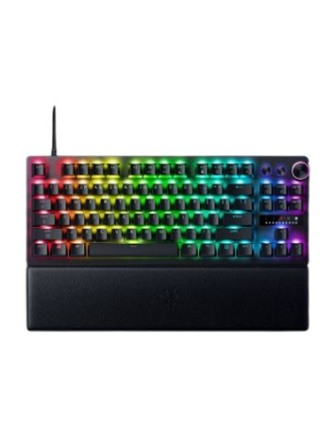 Razer Huntsman V3 Pro Tenkeyless 8KHz | Gaming keyboard | Wired | US | Black | USB Type-C | Razer Analog Optical Switch Gen-2