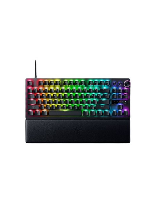 Razer Huntsman V3 Pro Tenkeyless 8KHz | Gaming keyboard | Wired | US | Black | USB Type-C | Razer Analog Optical Switch Gen-2