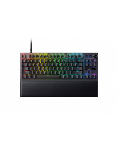Razer Huntsman V3 Pro Tenkeyless 8KHz | Gaming keyboard | Wired | US | Black | USB Type-C | Razer Analog Optical Switch Gen-2