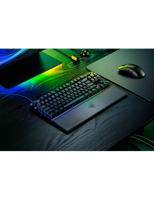 Razer Huntsman V3 Pro Tenkeyless 8KHz | Gaming keyboard | Wired | US | Black | USB Type-C | Razer Analog Optical Switch Gen-2