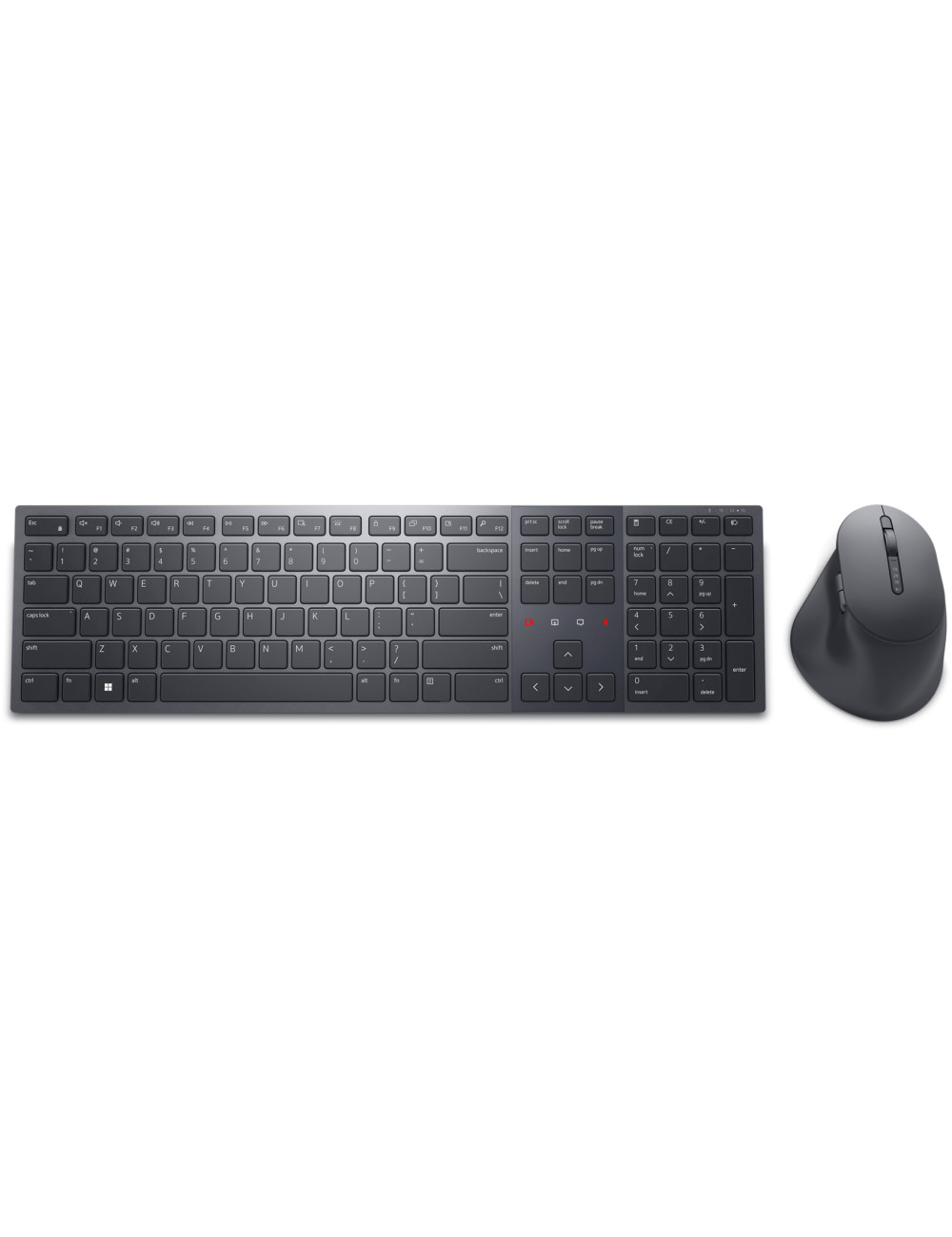 Dell | Premier Collaboration Keyboard and Mouse | KM900 | Keyboard and Mouse Set | Wireless | LT | Graphite | USB-A | Wireless c