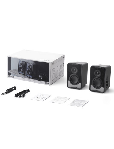 Edifier Speaker System | QR30 | 15W+15 W | Bluetooth | Black | Wireless connection