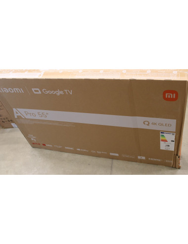 SALE OUT. Xiaomi QLED TV A Pro 2026 | 55 | Smart TV | Google TV | 4K UHD | DAMAGED PACKAGING