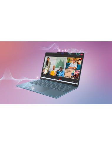 Lenovo Yoga Pro 7 14AKP10 | Tidal Teal | 14.5 " | OLED | 3K | 2944 x 1840 pixels | Glossy | AMD Ryzen AI 7 | 350 | 32 GB | Solde