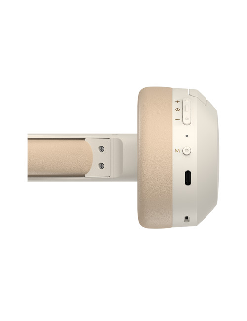 Edifier | Wireless Over-Ear Headphones | W820NB Plus | Built-in microphone | Bluetooth | ANC | Ivory
