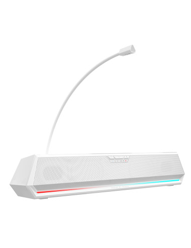 Edifier 7.1 Surround Gaming Speaker | G1500 BAR | Bluetooth | White | Wireless connection