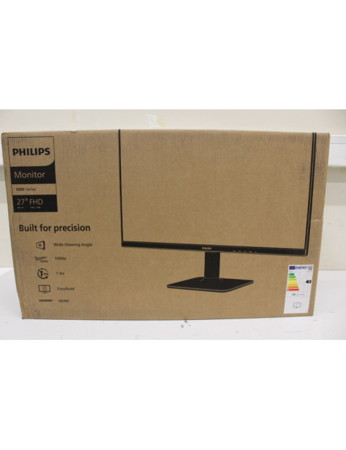 SALE OUT. Philips 27E2N1100L/00 | 27 " | VA | 16:9 | 100 Hz | 4 ms | 1920 x 1080 pixels | 250 cd/m | HDMI ports quantity 1 | Bla