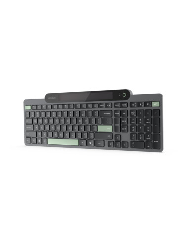 Lenovo Self-Charging Bluetooth Keyboard-US Euro | Keyboard | Bluetooth | US Euro | Black