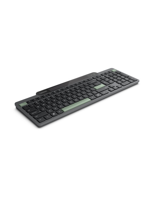Lenovo Self-Charging Bluetooth Keyboard-US Euro | Keyboard | Bluetooth | US Euro | Black