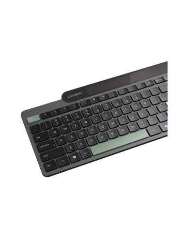 Lenovo Self-Charging Bluetooth Keyboard-US Euro | Keyboard | Bluetooth | US Euro | Black