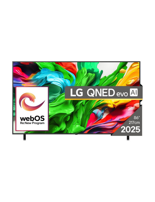 TV Set|LG|86"|4K/Smart|3840x2160|Wireless LAN|Bluetooth|webOS|Black|86QNED85A3C