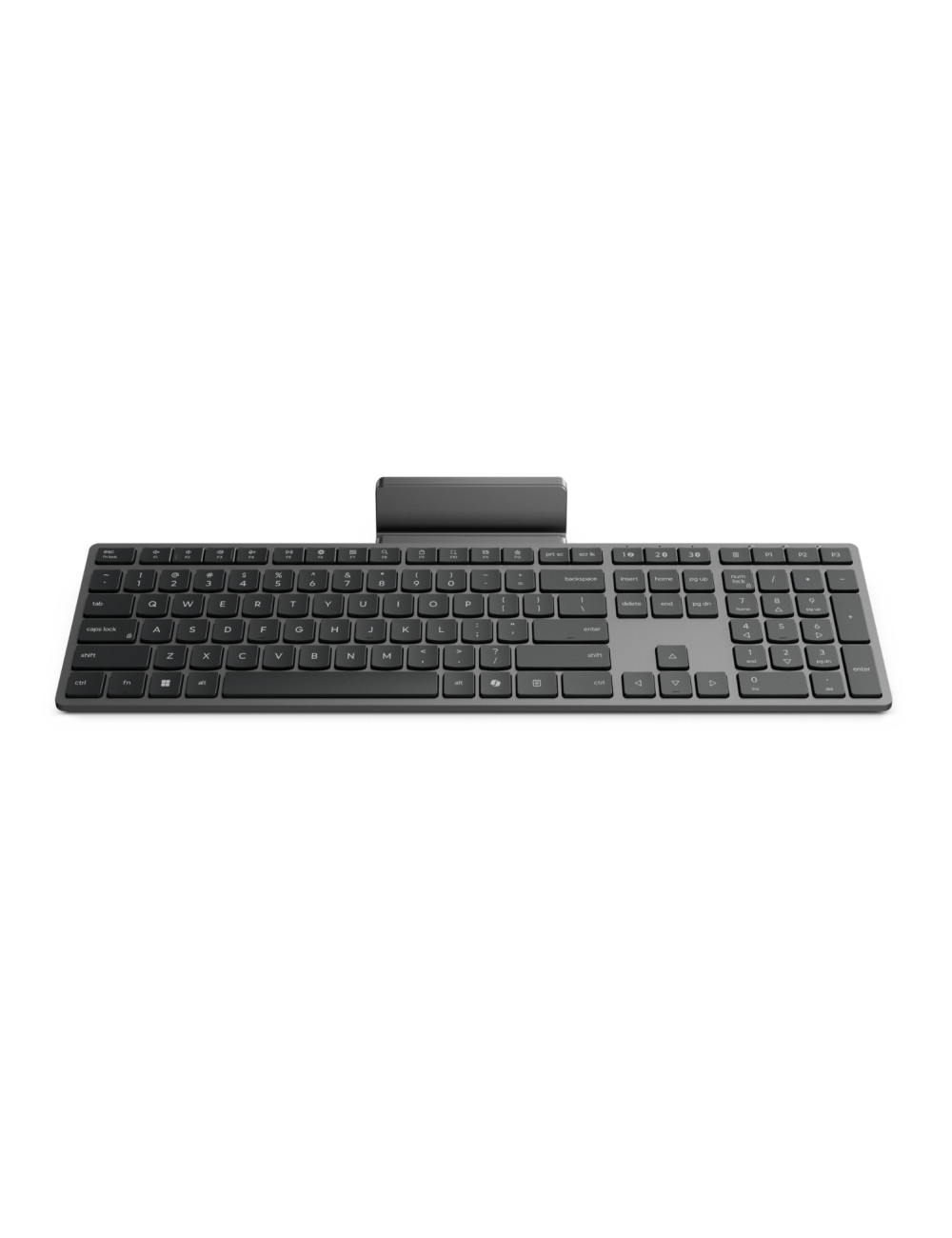 Lenovo 700 Modern Multi-Device Wireless Keyboard-US English | Keyboard | Wireless | US English | Bluetooth | Luna Grey