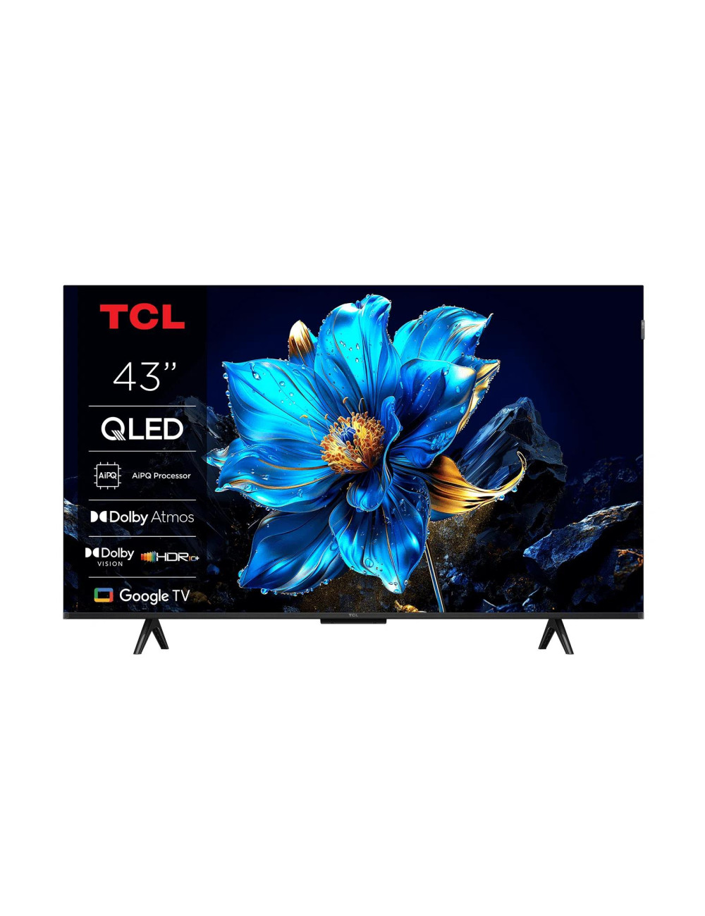 TV Set|TCL|43 "|4K Ultra HD|3840 x 2160 pixels|Flat|16:9|QLED|43T69C