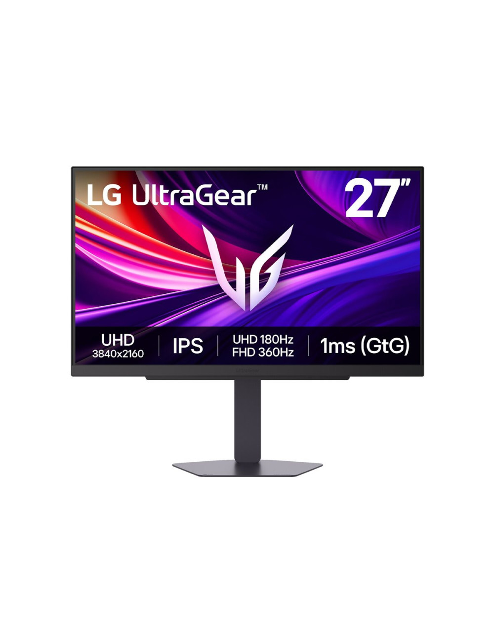 LG 27G810A-B | 27 " | IPS | UHD | 16:9 | 180 Hz | 1 ms | 3840 x 2160 pixels | 400 cd/m | HDMI ports quantity 2
