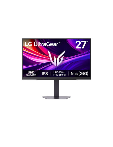 LG 27G810A-B | 27 " | IPS | UHD | 16:9 | 180 Hz | 1 ms | 3840 x 2160 pixels | 400 cd/m | HDMI ports quantity 2