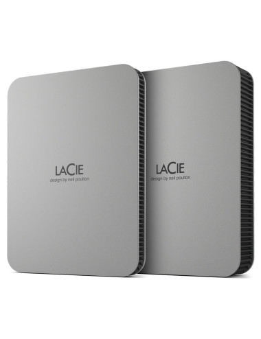 External HDD|LACIE|Mobile Drive|4TB|USB-C|Colour Silver|STLP4000400