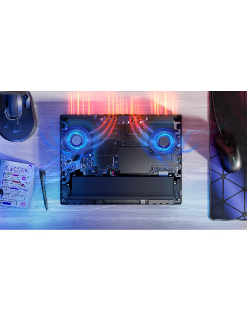 Lenovo Legion 5 15IRX10 | Eclipse Black | 15.1 " | OLED | WQXGA | 2560 x 1600 pixels | Intel Core i7 | i7-13650HX | 24 (2x12) GB