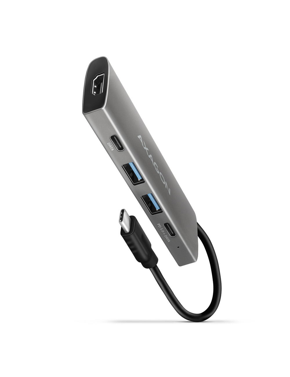 AXAGON Multi-port USB-C 10Gbps hub, 13cm | HMC-5G21