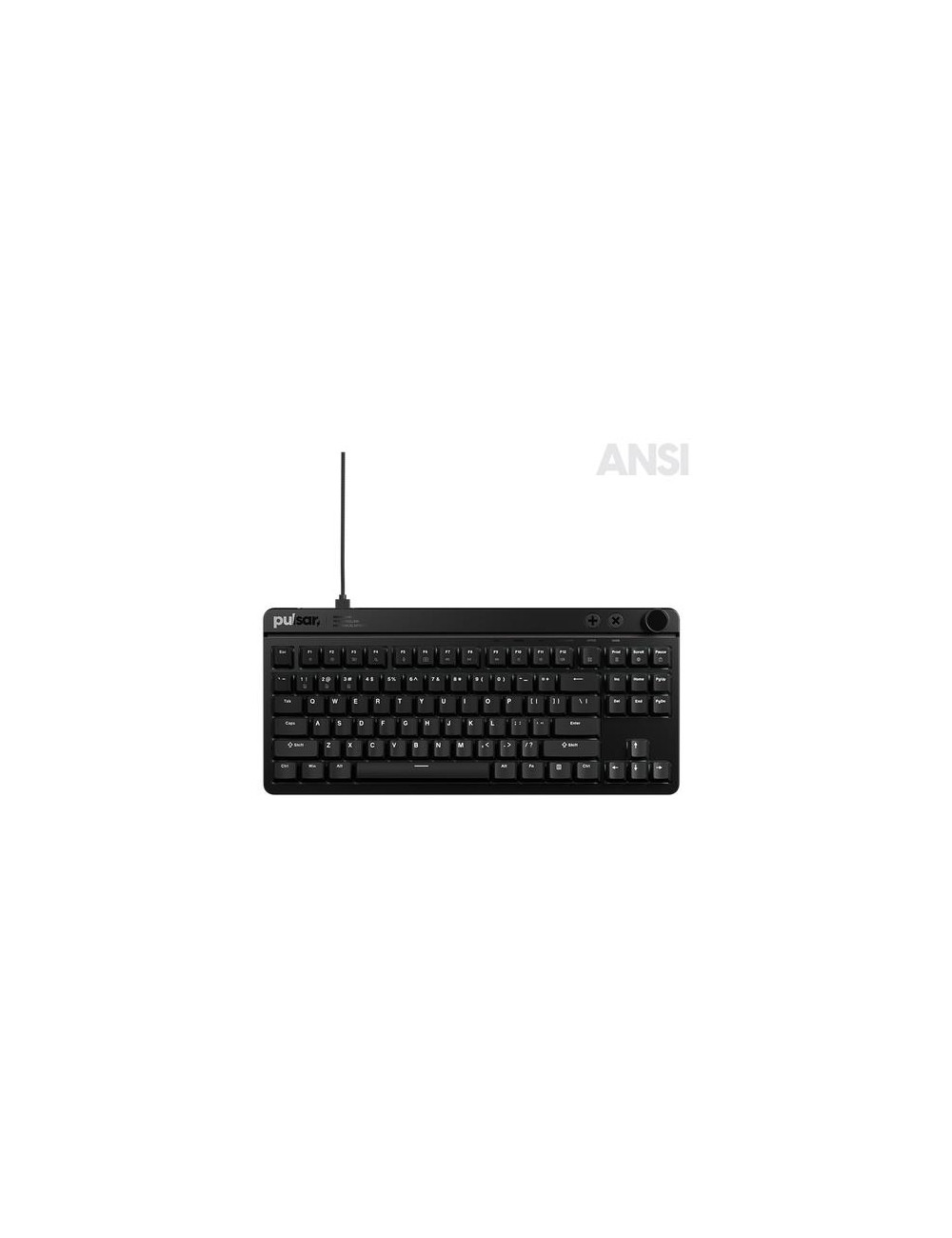 KEYBOARD USB XBOARD MS TKL/ANSI BLACK XBMS01 PULSAR