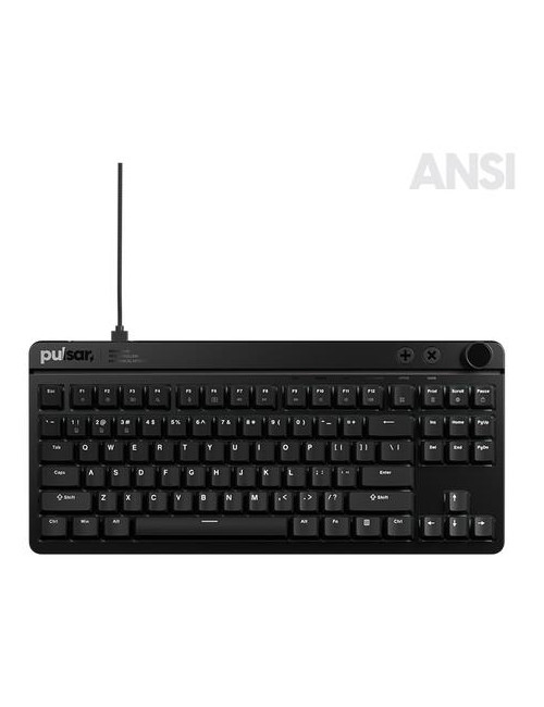 KEYBOARD USB XBOARD MS TKL/ANSI BLACK XBMS01 PULSAR