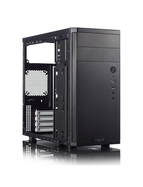 Fractal Design | CORE 1100 | Black | Micro ATX | Power supply included No | ATX PSUs, up to 185mm if a typical-length optical dr