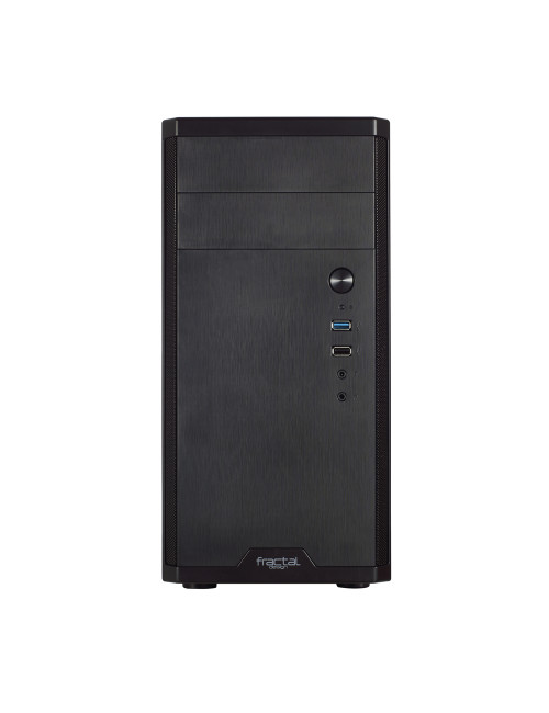 Fractal Design | CORE 1100 | Black | Micro ATX | Power supply included No | ATX PSUs, up to 185mm if a typical-length optical dr