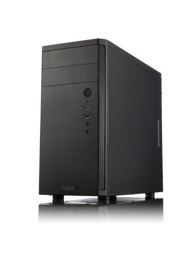 Fractal Design | CORE 1100 | Black | Micro ATX | Power supply included No | ATX PSUs, up to 185mm if a typical-length optical dr