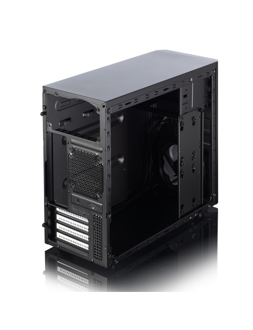 Fractal Design | CORE 1100 | Black | Micro ATX | Power supply included No | ATX PSUs, up to 185mm if a typical-length optical dr