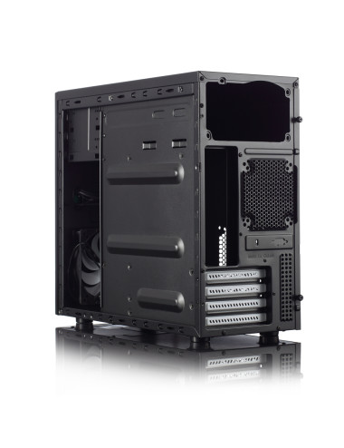 Fractal Design | CORE 1100 | Black | Micro ATX | Power supply included No | ATX PSUs, up to 185mm if a typical-length optical dr
