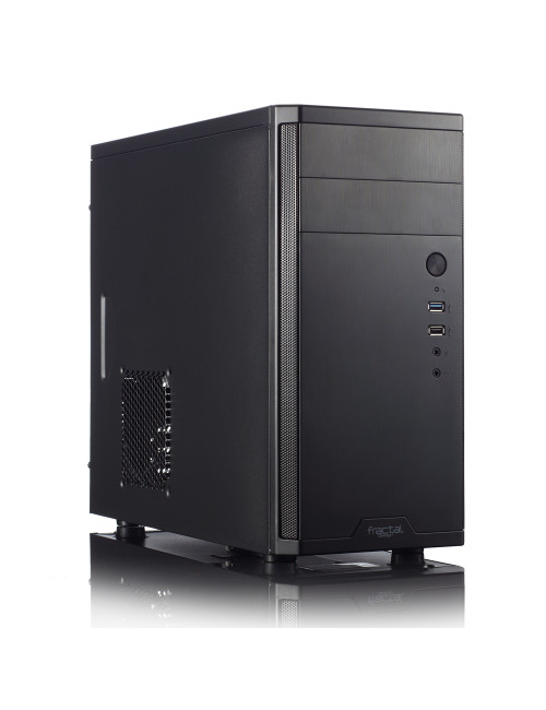 Fractal Design | CORE 1100 | Black | Micro ATX | Power supply included No | ATX PSUs, up to 185mm if a typical-length optical dr