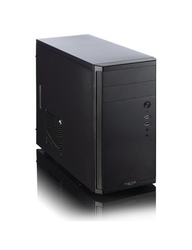 Fractal Design | CORE 1100 | Black | Micro ATX | Power supply included No | ATX PSUs, up to 185mm if a typical-length optical dr