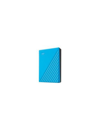 WD My Passport 4TB portable HDD Blue