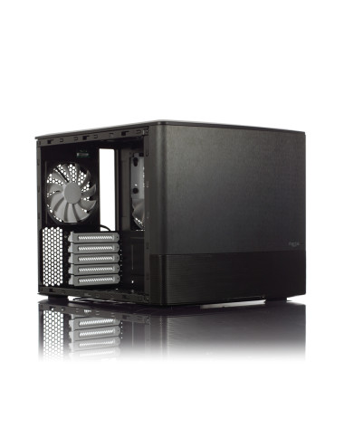 Fractal Design | NODE 804 | Side window | 2 - USB 3.0Audio in/outPower button with LED (white)HDD activity LED (white) | Black |