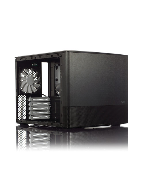 Fractal Design | NODE 804 | Side window | 2 - USB 3.0Audio in/outPower button with LED (white)HDD activity LED (white) | Black |