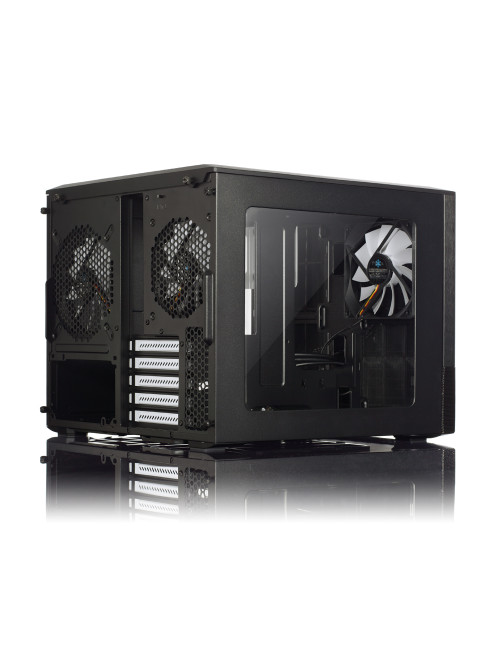 Fractal Design | NODE 804 | Side window | 2 - USB 3.0Audio in/outPower button with LED (white)HDD activity LED (white) | Black |