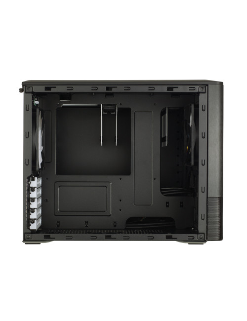 Fractal Design | NODE 804 | Side window | 2 - USB 3.0Audio in/outPower button with LED (white)HDD activity LED (white) | Black |