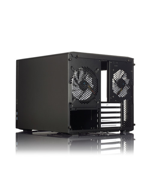 Fractal Design | NODE 804 | Side window | 2 - USB 3.0Audio in/outPower button with LED (white)HDD activity LED (white) | Black |